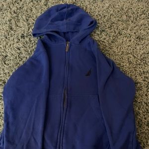 Boys blue hoodie